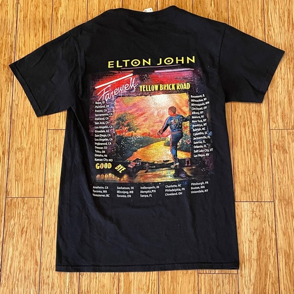 Elton John Farewell Tour 2019 T-Shirt tee merch classic pop rock billy joel - Picture 3 of 3